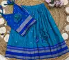 Ajd 1132 Fully Stitched Paithani Lehenga With Blouse  kids Wholesale
